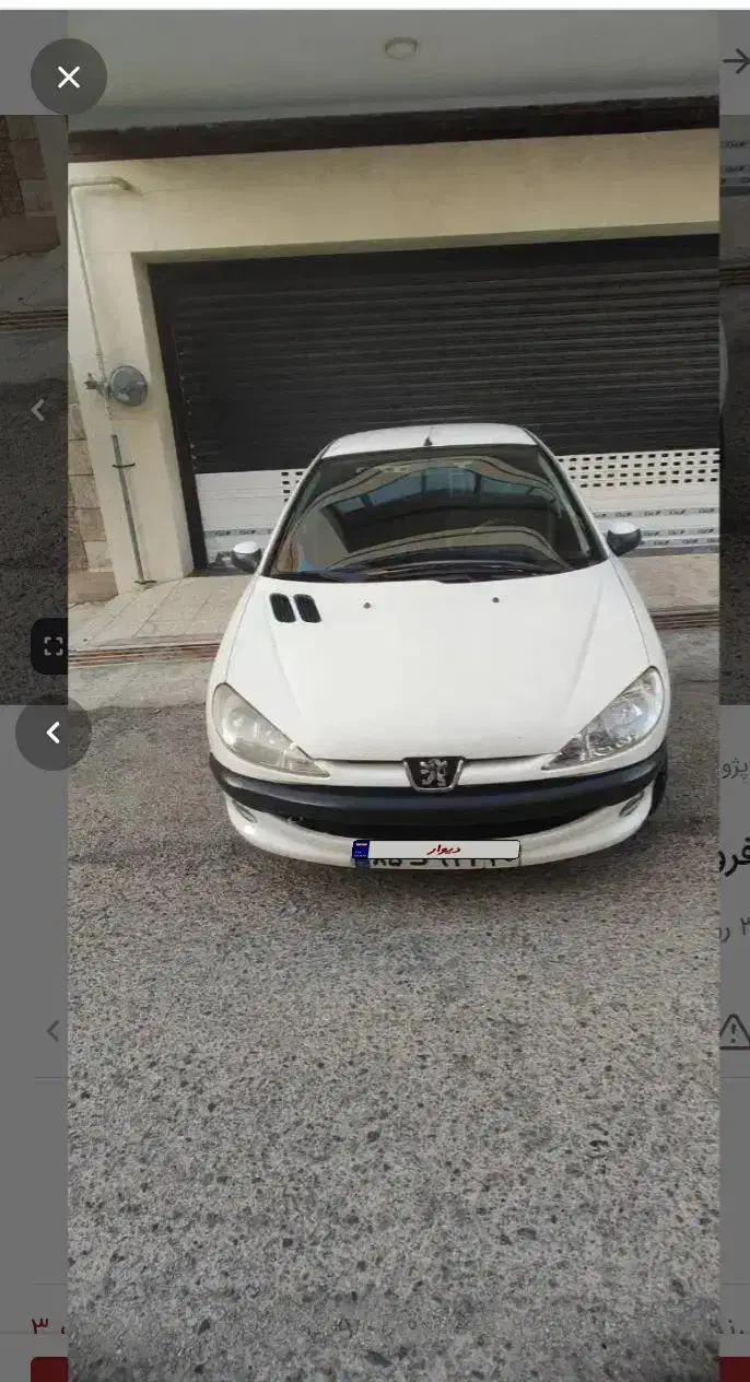 پژو۲۰۶SD|خودرو سواری و وانت|کرج, شهرک جهان آرا|دیوار