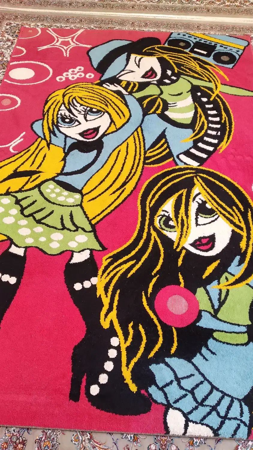 فرش۴متری اتاق کودک|فرش|اصفهان, قهجاورستان|دیوار