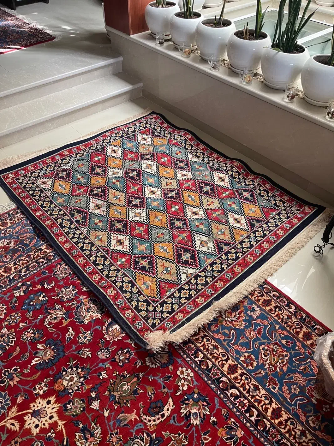 گیلیم خوش طرح و رنگ|گلیم، جاجیم، گبه|اصفهان, عباس‌آباد|دیوار