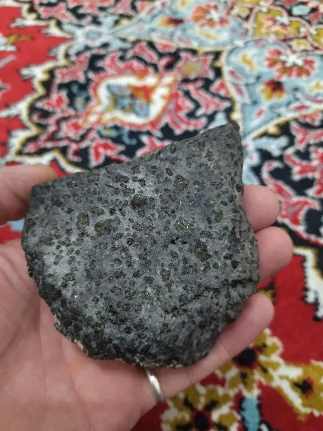 شهاب سنگ پالازیت|کلکسیون اشیاء عتیقه|مشگین شهر, |دیوار