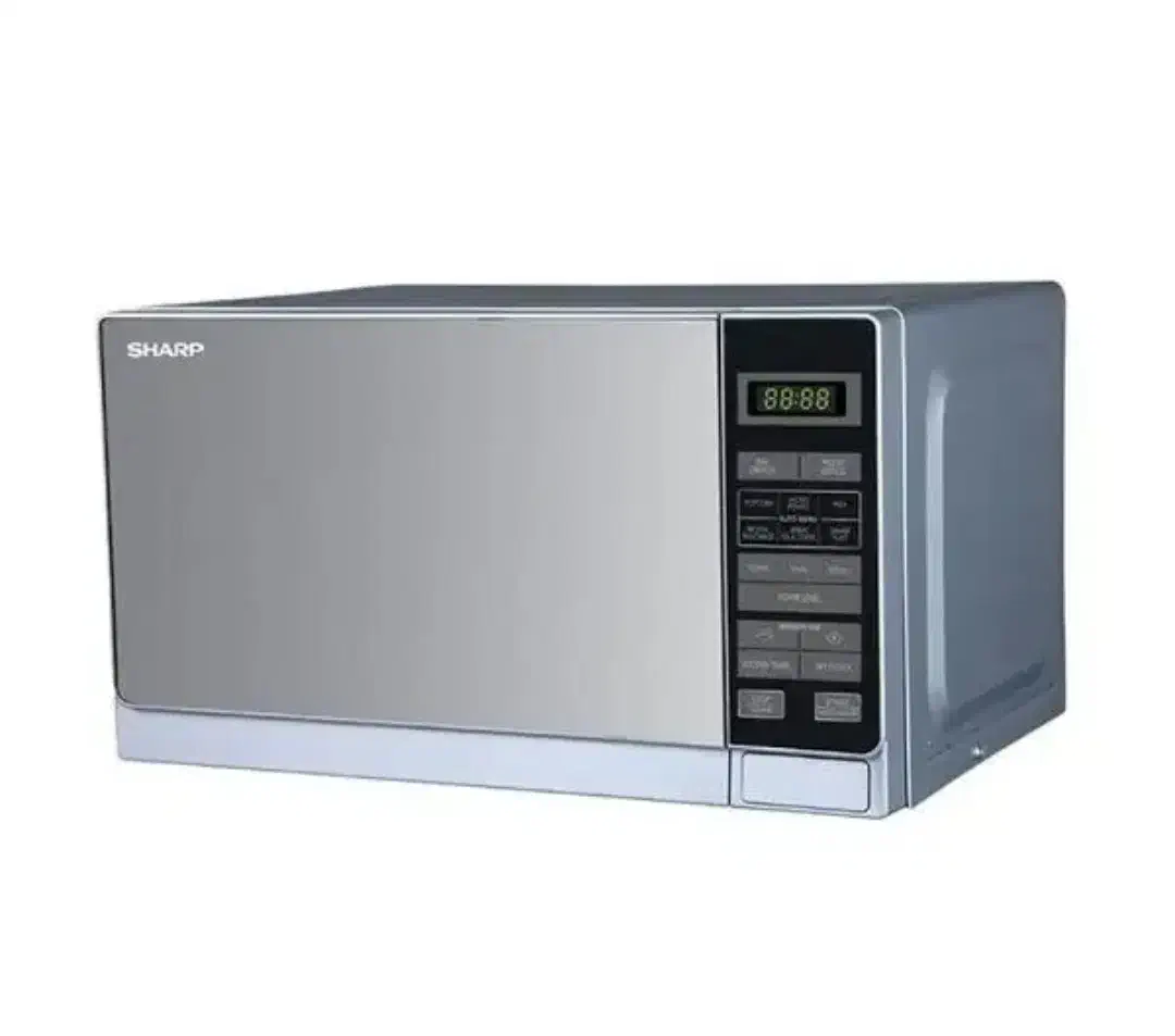 ماکروویو شارپ 20لیتری و 25لیتری سیلور|اجاق گاز و لوازم برقی پخت‌وپز|تهران, هرندی|دیوار