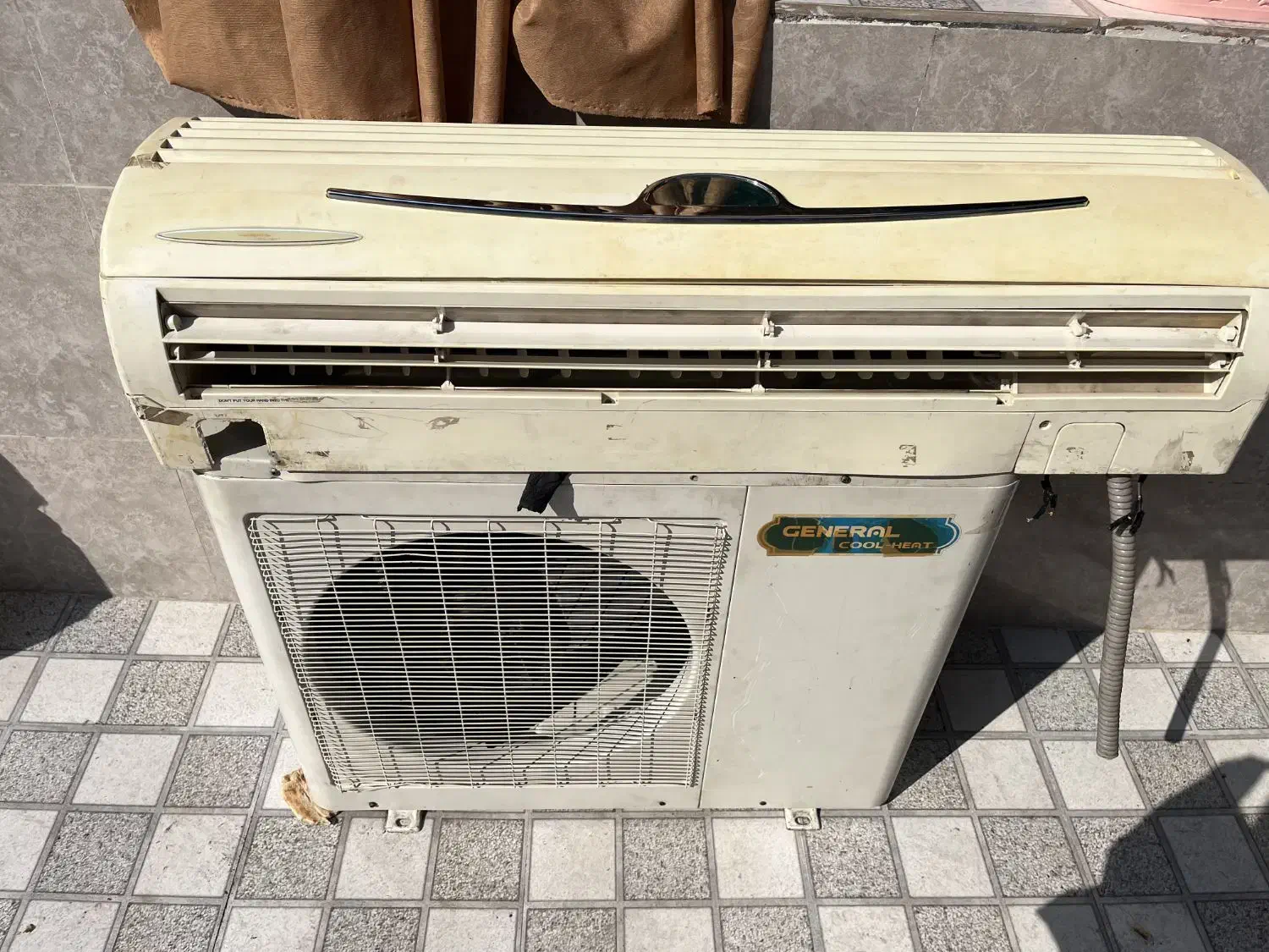 spilt|کولر گازی و فن‌کوئل|رشت, چمارسرا|دیوار