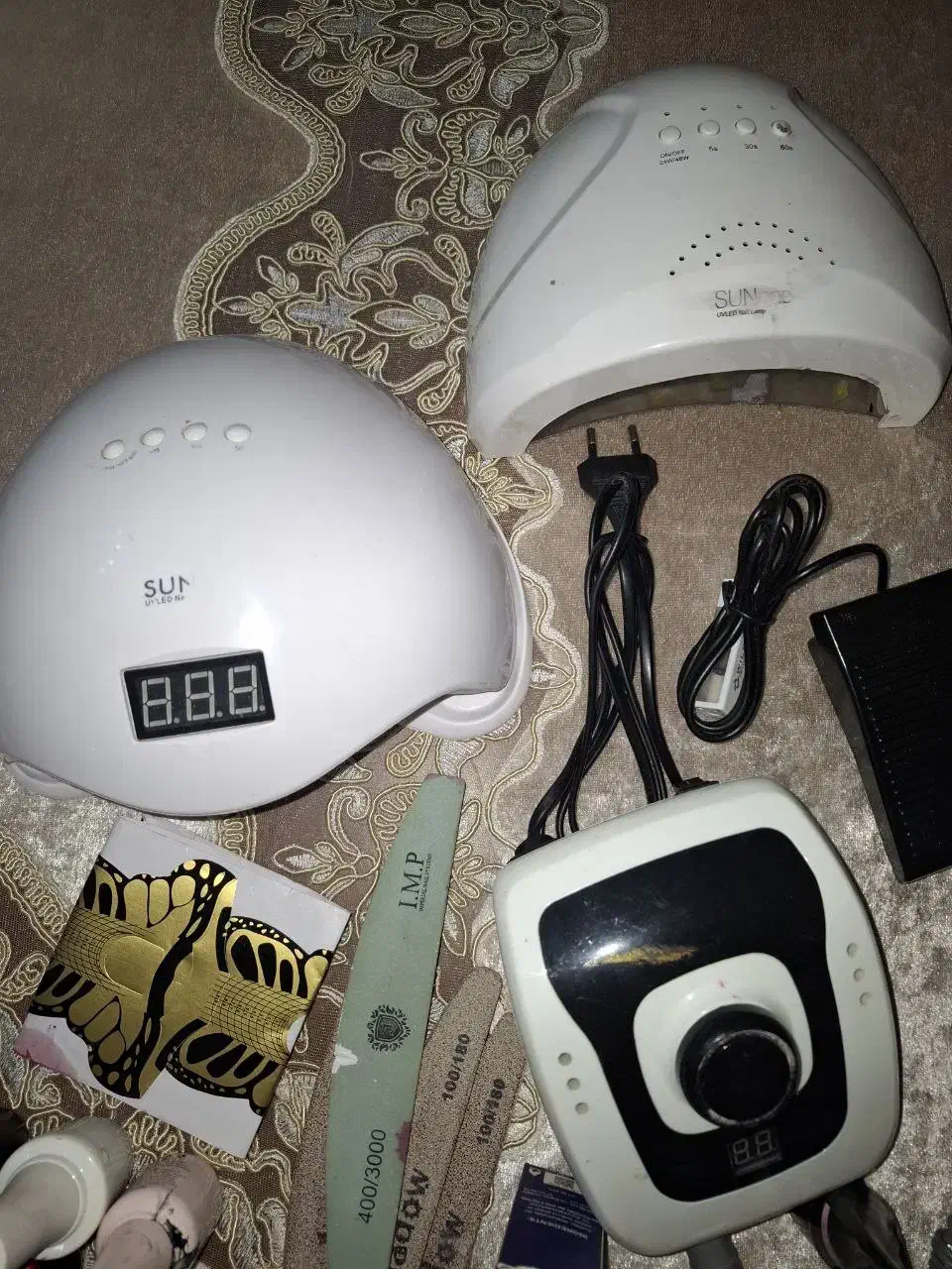 وسایل کاشت ناخن با کیف بزرگ|آرایشی، بهداشتی، درمانی|تبریز, |دیوار