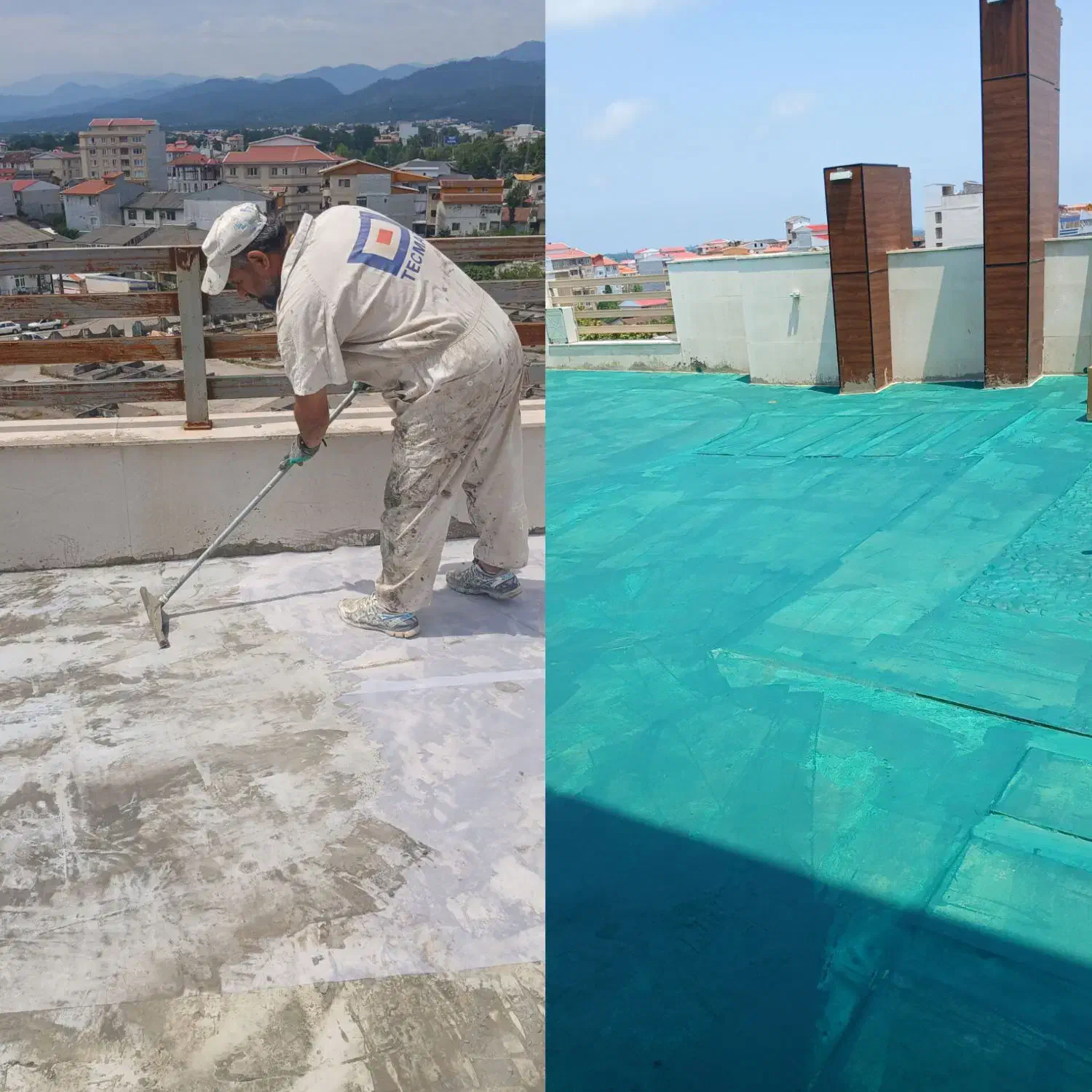 نقاشی و نانو( عایق رطوبت و آببندی)|خدمات پیشه و مهارت|بندر انزلی, باغ زمانی|دیوار