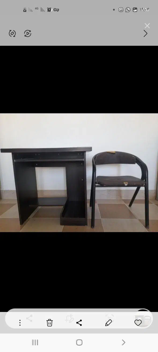 میزوصندلی|میز تحریر و کامپیوتر|بوشهر, |دیوار