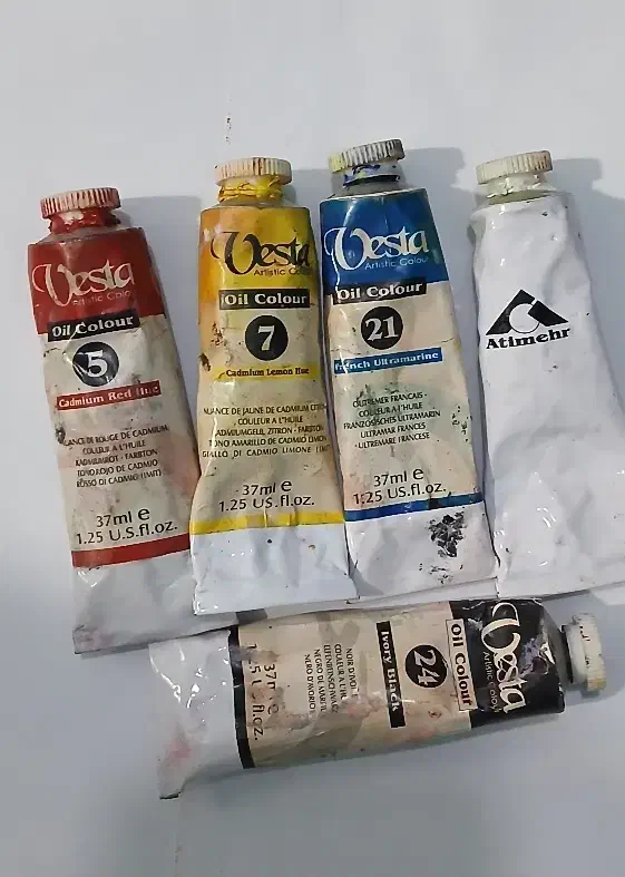 رنگ روغن وستا کنته و مداد پاکنی فابرکاستل|لوازم التحریر|مسجد سلیمان, |دیوار