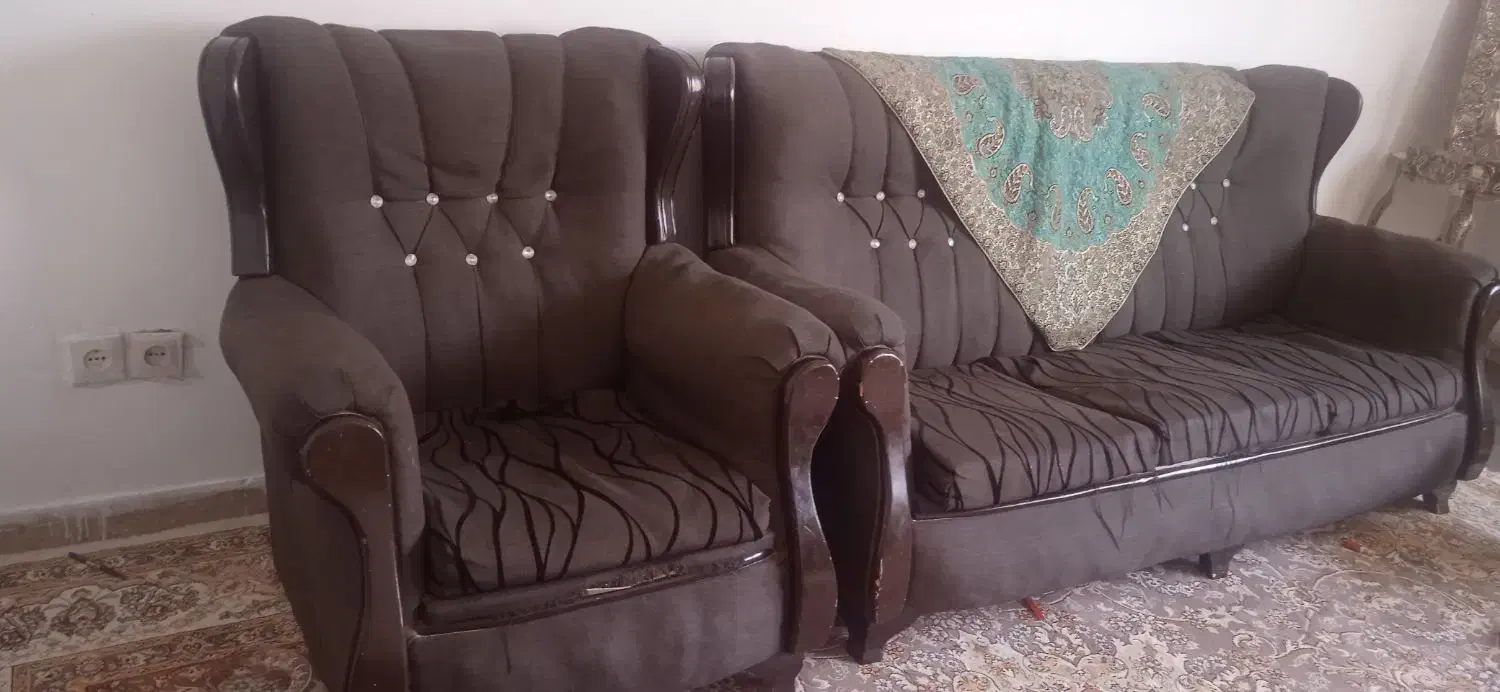 مبل راحتی|مبلمان خانگی و میز عسلی|زرندیه, |دیوار