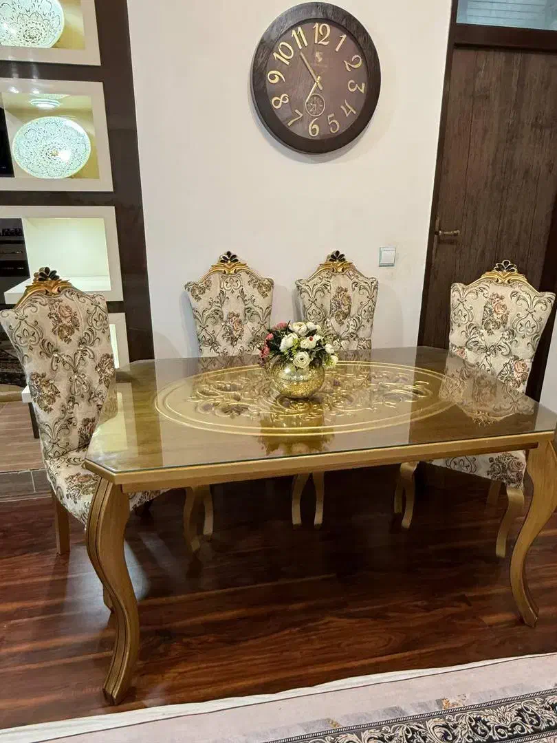 میز نهار خوری|میز و صندلی غذاخوری|بناب, |دیوار