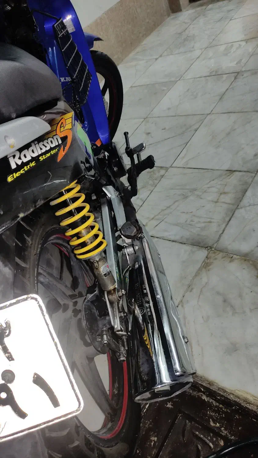 طرح ویو125 مدل91 8 سال خواب|موتورسیکلت|ری, شهادت|دیوار