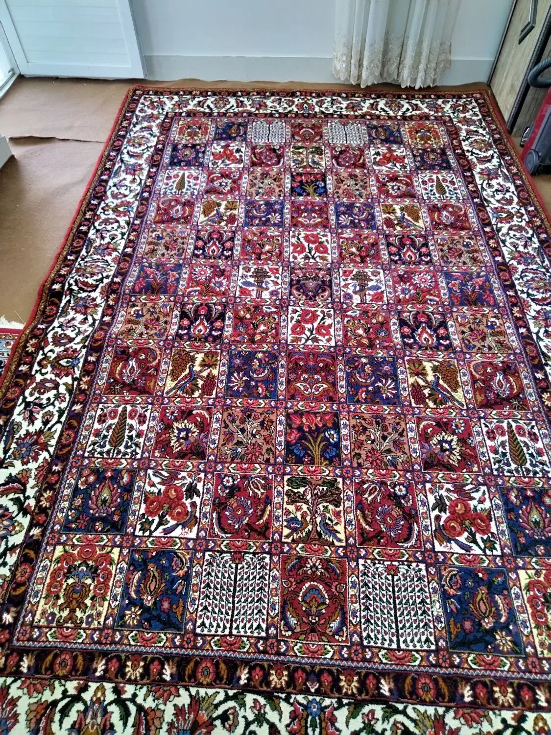 قالی دست باف|فرش|شهرکرد, |دیوار