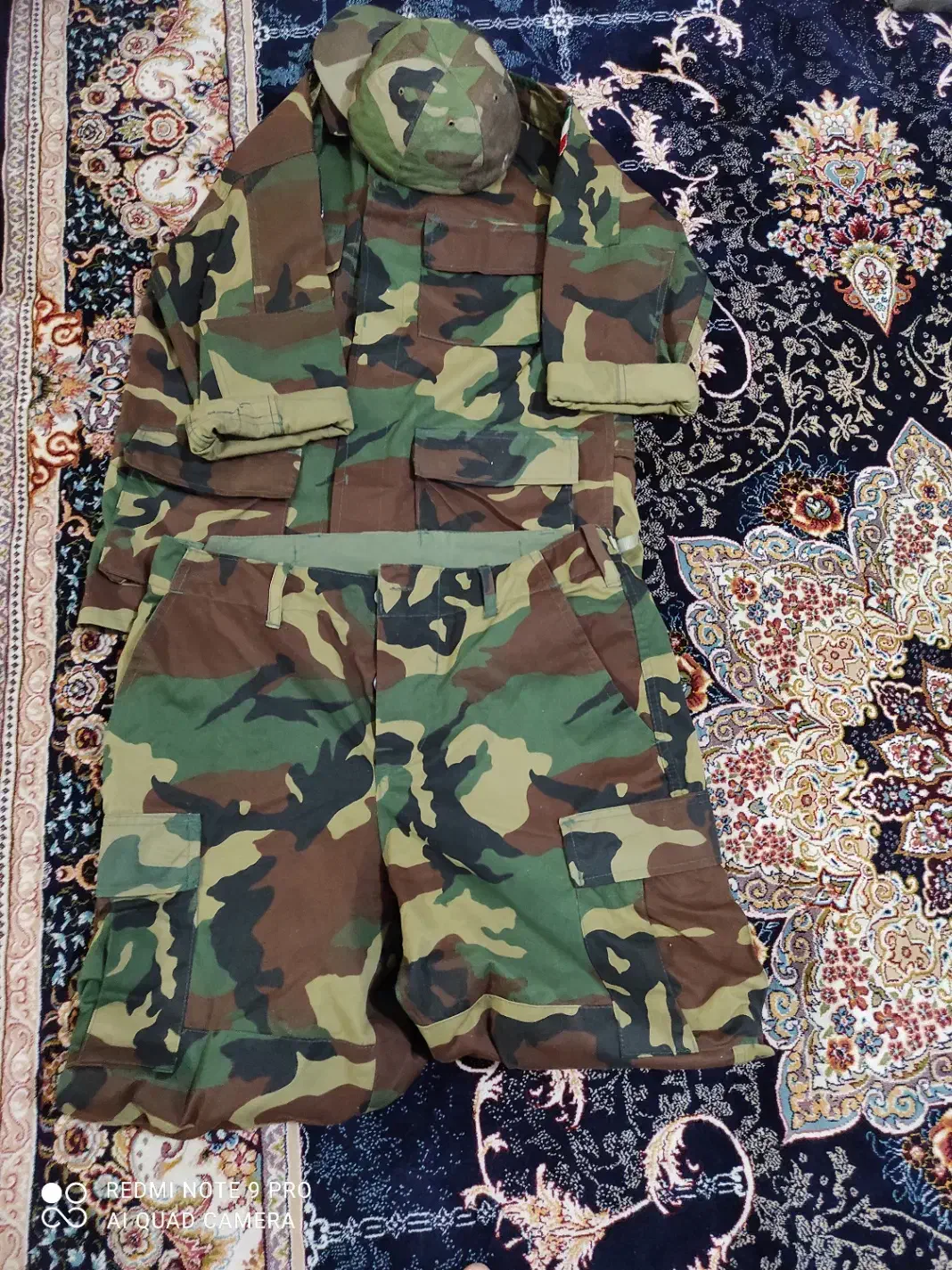 لباس نظامی جنگلی|لباس|پاکدشت, پاکدشت (مامازند)|دیوار