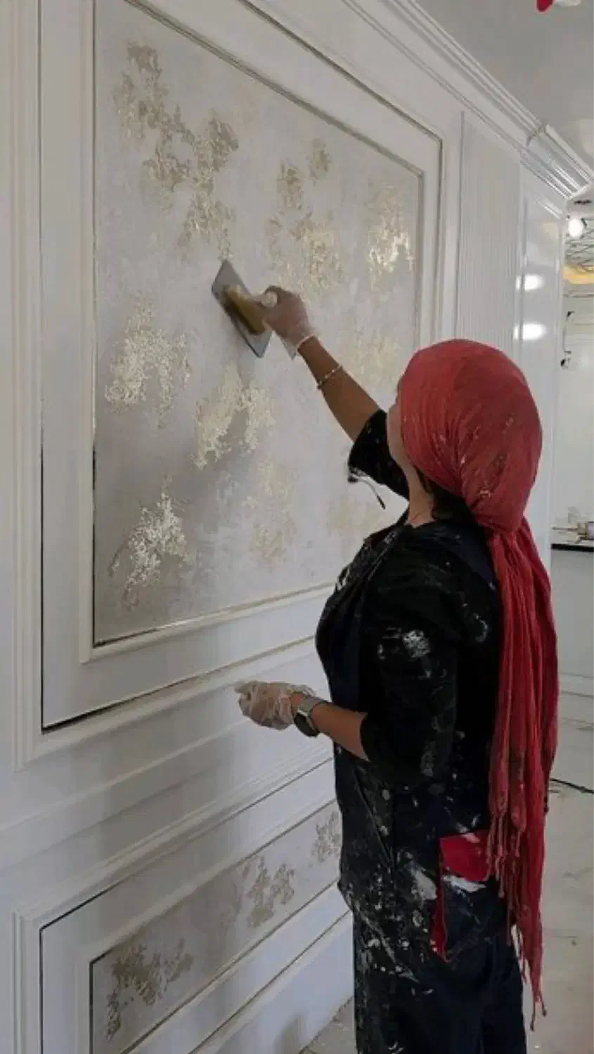 رنگ آمیزی تخصصی ساختمان|خدمات پیشه و مهارت|رشت, گلسار|دیوار