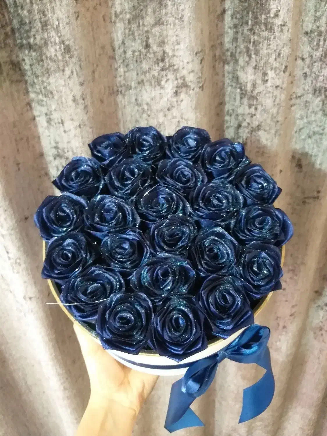 گل های روبانی|گل مصنوعی|کرمان, |دیوار