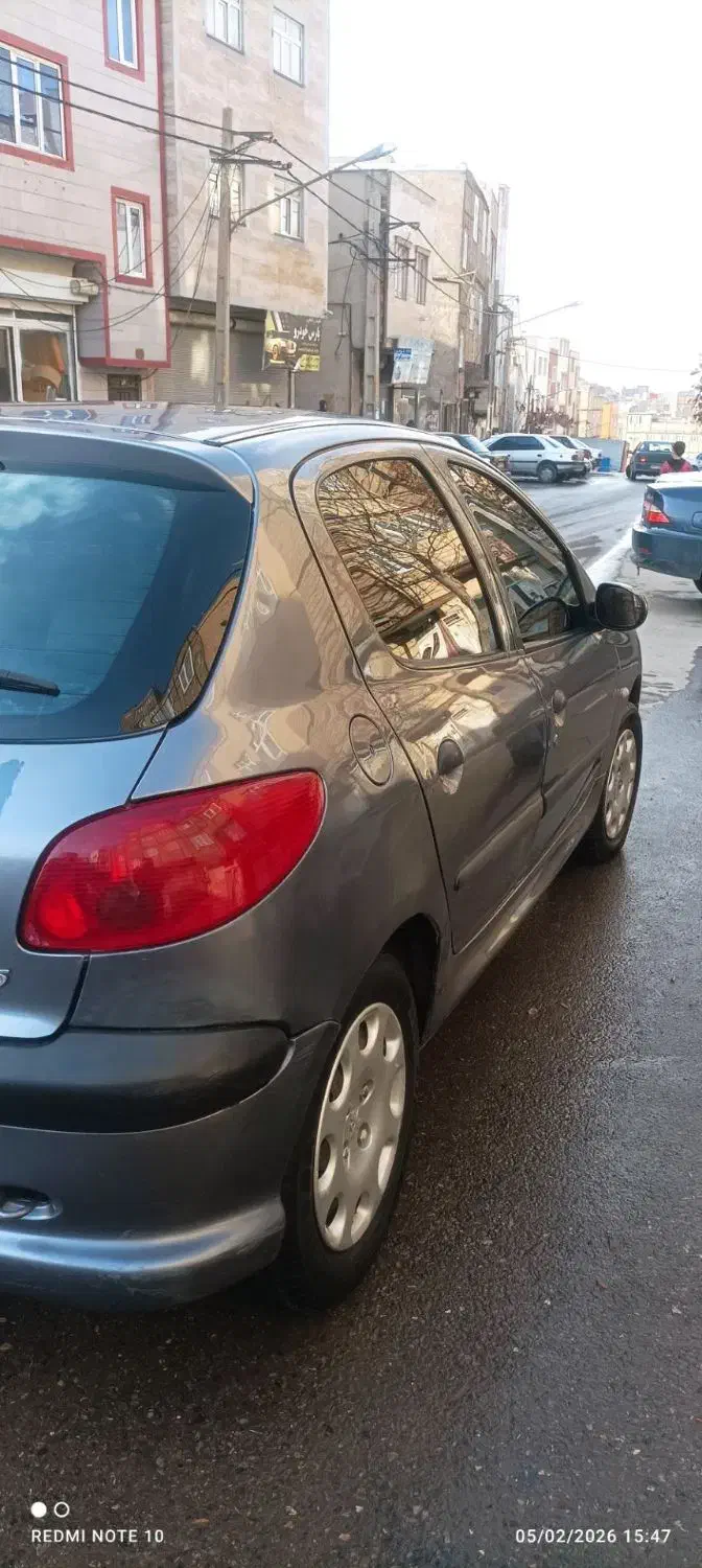 پژو۲۰۶ تیپ دو مدل۸۸|خودرو سواری و وانت|تبریز, |دیوار