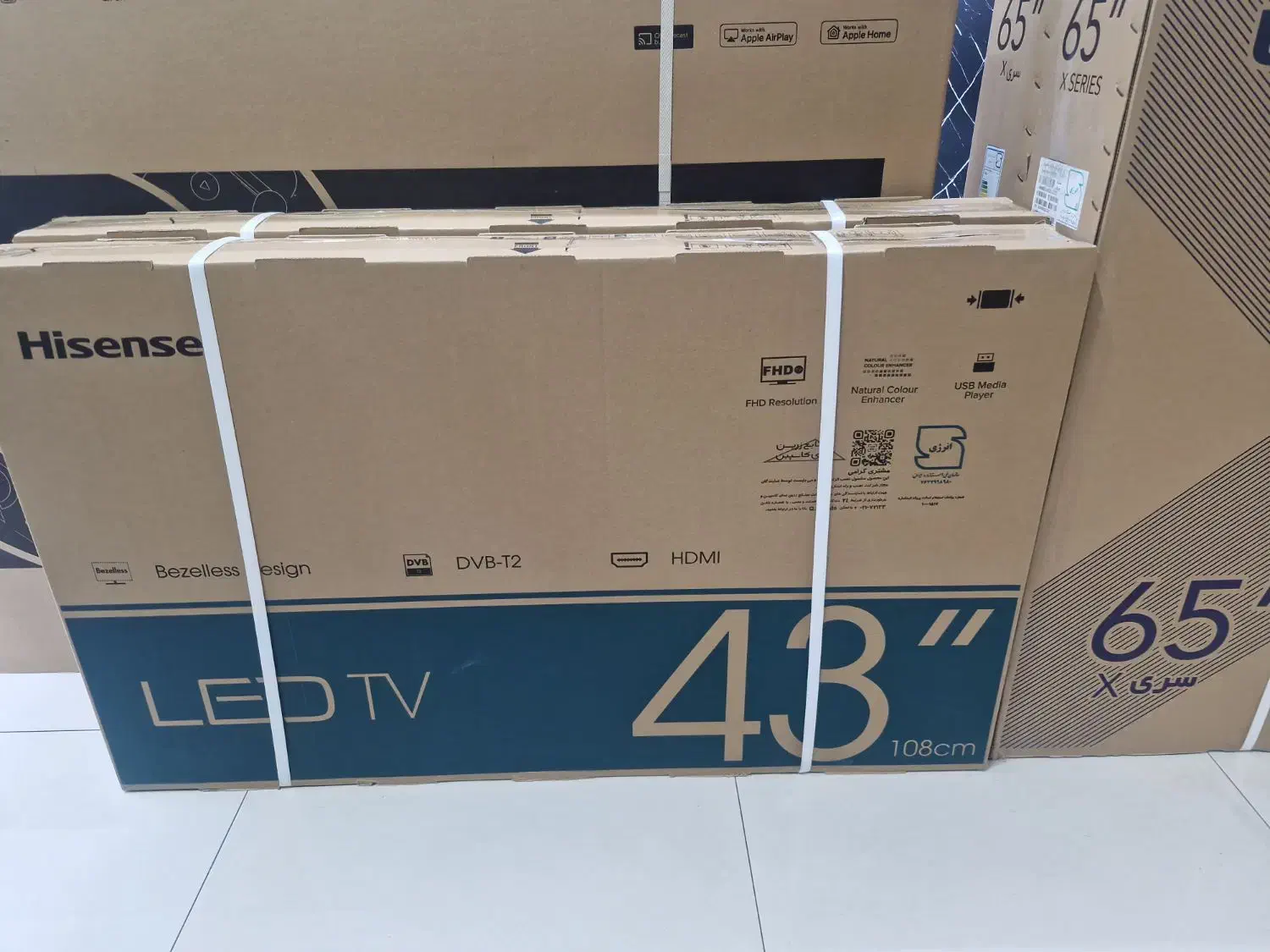تلویزیون 43A3Q برند هایسنس|تلویزیون و پروژکتور|مشهد, کوی المهدی|دیوار
