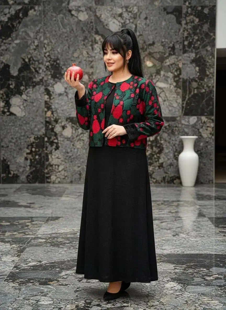 سارافون و کت یلدا جنس مخمل|لباس|ازنا, |دیوار