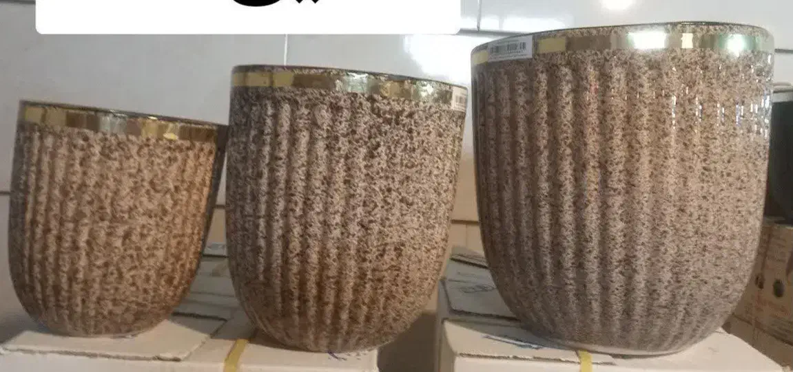 پخش عمده و تکی گلدان سرامیکی|گل و گیاه طبیعی|مشکیندشت, |دیوار