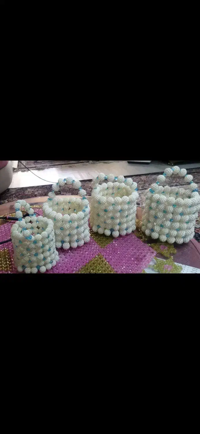 انواع کیف جا دستمالی جعبه مرواریدی|صنایع دستی و سایر لوازم تزئینی|شیراز, نصر|دیوار