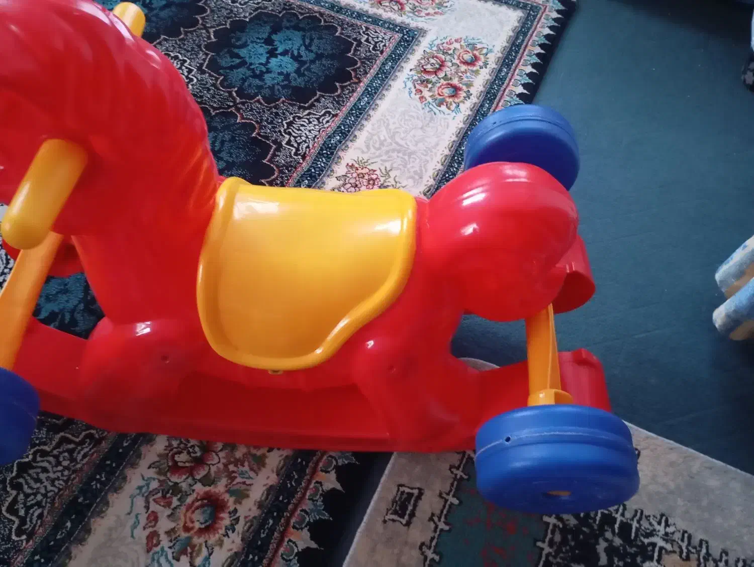 اسب دوحالته نونو بدون هیچ شکستگی|اسباببازی بچه|آستانه اشرفیه, |دیوار