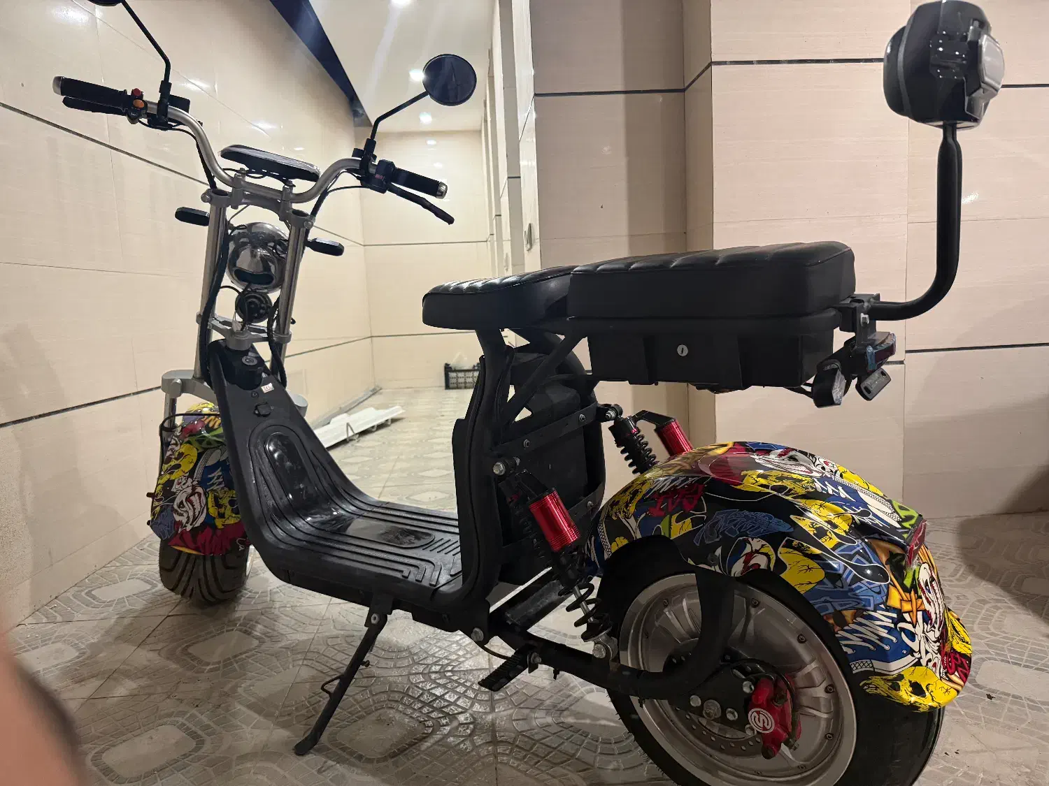 موتور برقی در حد نو|موتورسیکلت|جم, |دیوار