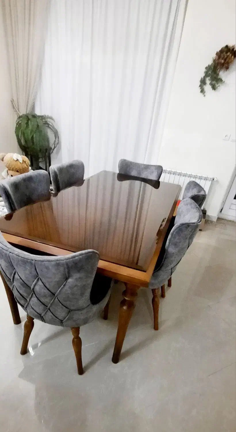 میزو صندلی نهار خوری ۶نفره ترک|میز و صندلی غذاخوری|تهران, نارمک جنوبی|دیوار