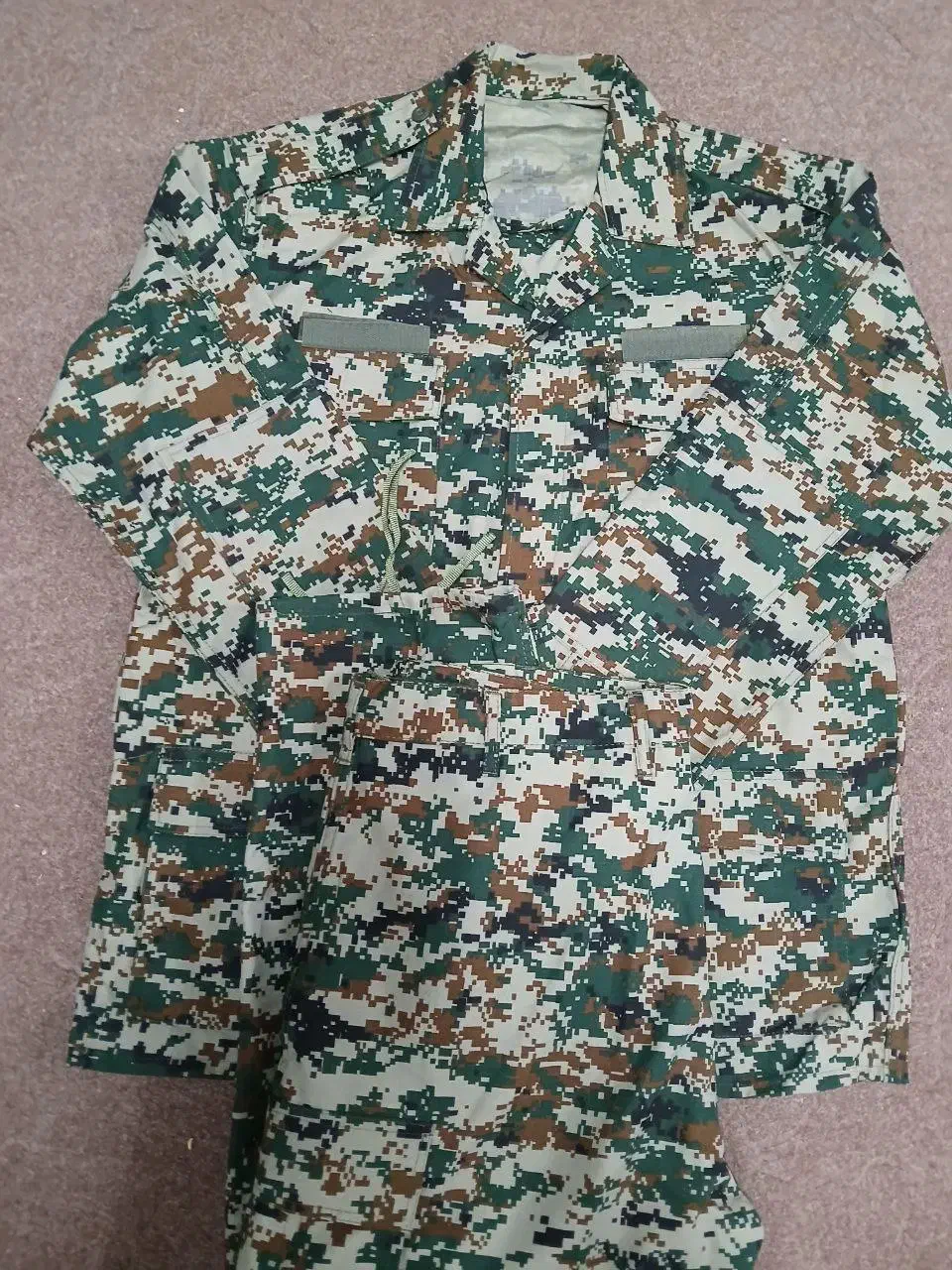 لباس نظامی بسیج پیکسلی|لباس|سنگر, |دیوار