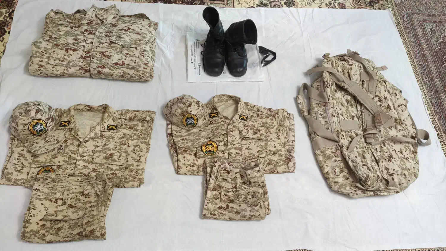 پک کامل لباس های ارتش سایز بزرگ نو بدون پارگی|لباس|تبریز, |دیوار