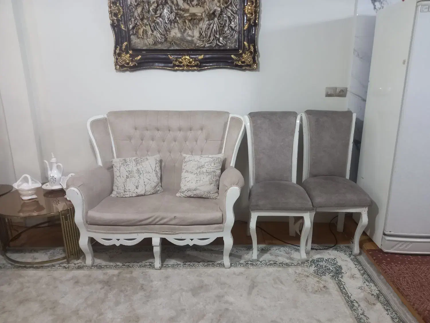 مبل۹نفره|مبلمان خانگی و میز عسلی|فردیس, نگارستان|دیوار