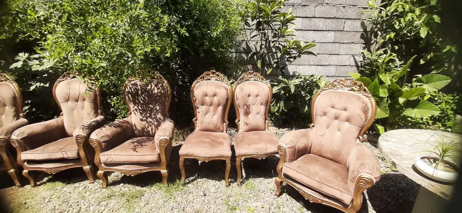 مبل سلطنتی|مبلمان خانگی و میز عسلی|سنگر, |دیوار