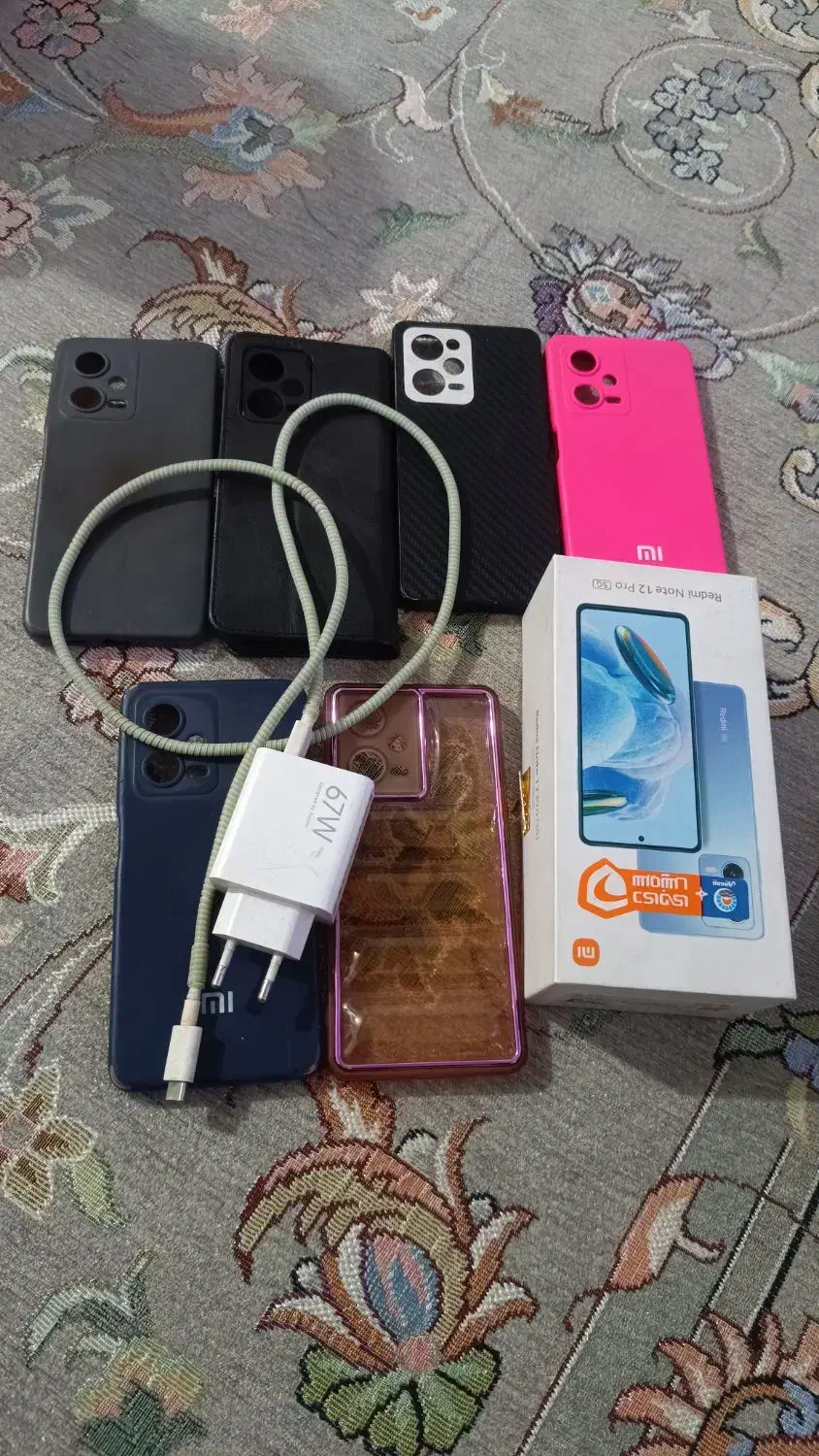 گوشی ردمی نوت12پرو5g|موبایل|گرگان, |دیوار