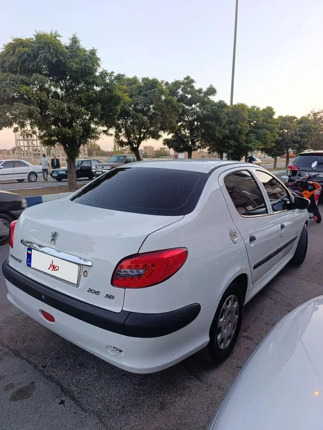SD v8 206  مدل 93 دریچه سیمی|خودرو سواری و وانت|میاندوآب, |دیوار
