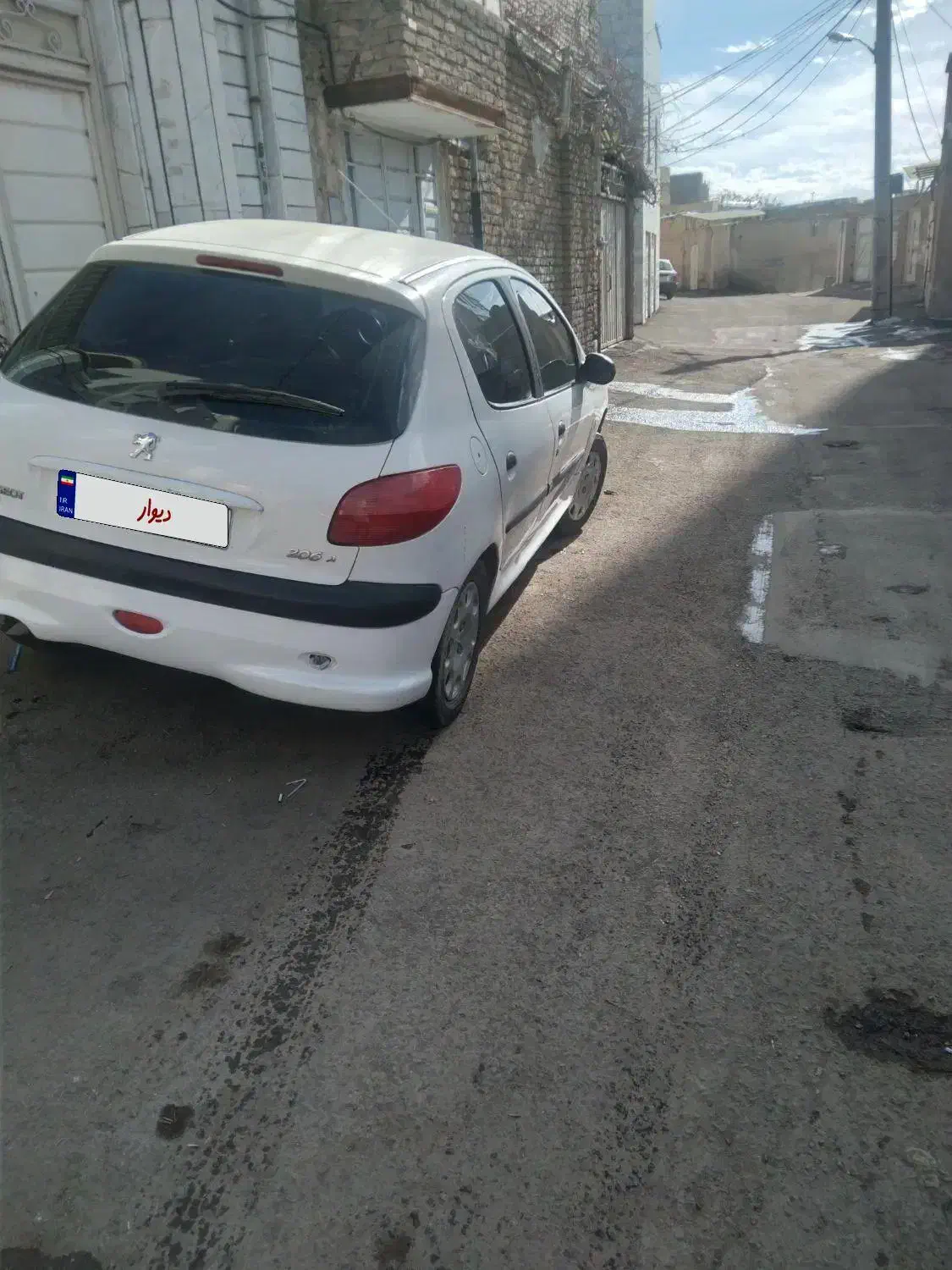 پژو ۲۰۶مدل ۸۸|خودرو سواری و وانت|زنجان, |دیوار