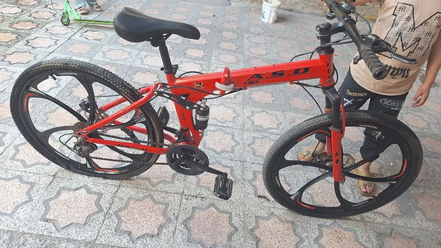 فروش دوچرخه ۲۶ تاشو|دوچرخه، اسکیت، اسکوتر|کارون, |دیوار