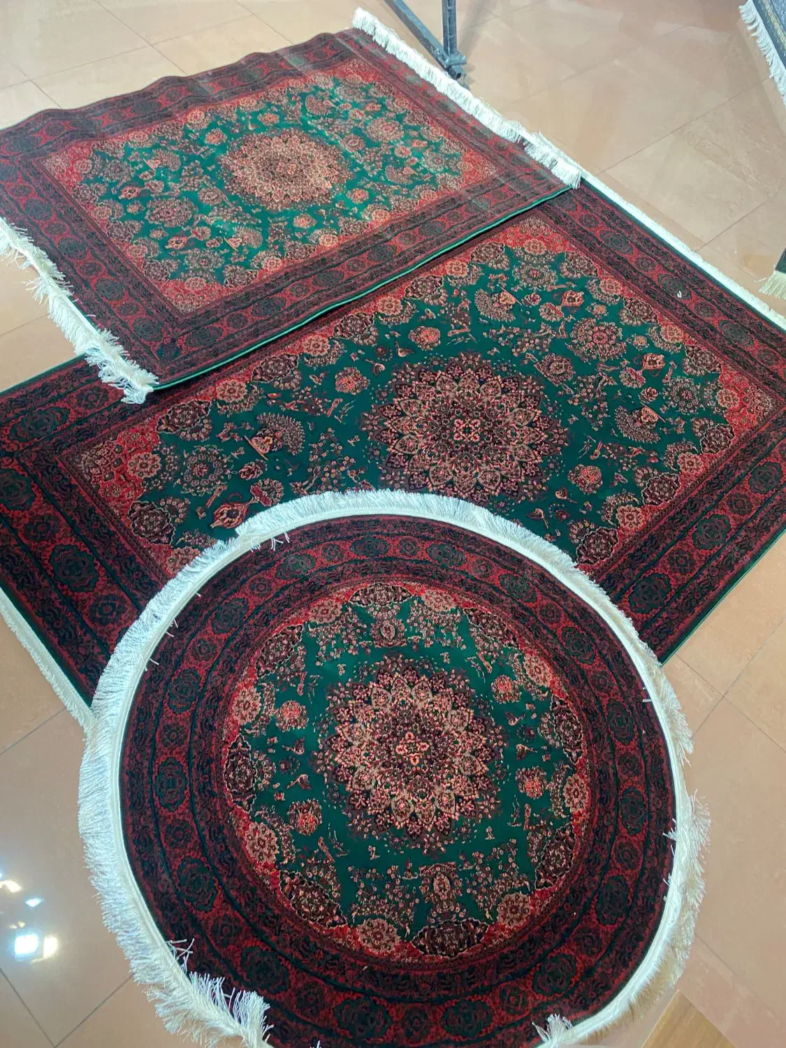 فرش سبز کله غازی|فرش|ارومیه, |دیوار