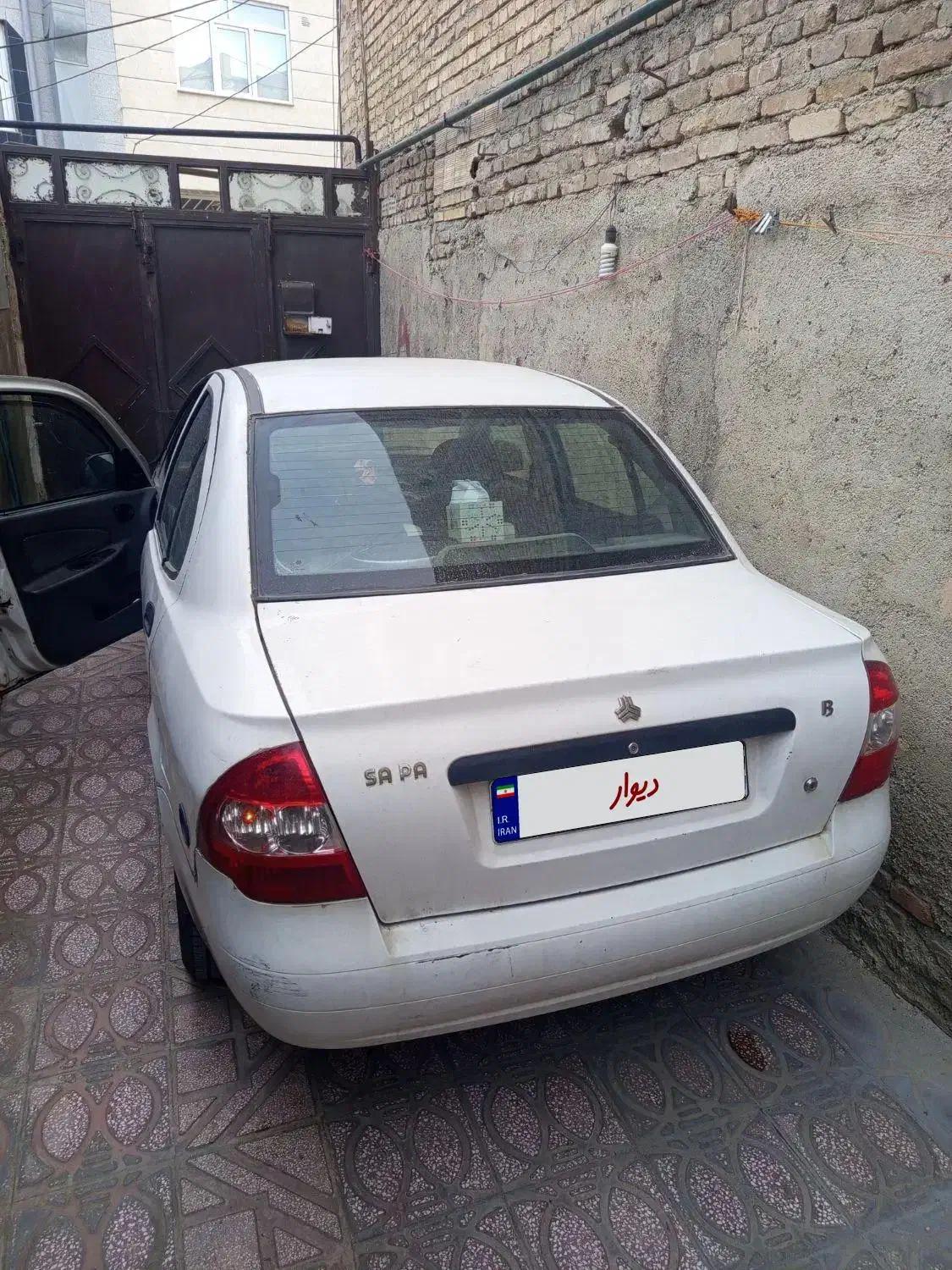 تیبا 1|خودرو سواری و وانت|پرند, فاز ۴|دیوار