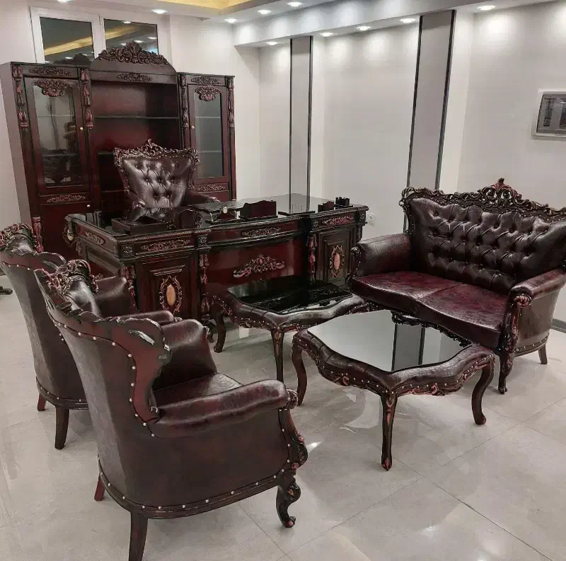 مبلمان اداری میز مدیریت کلاسیک|دفتر کار|تهران, شهرک ولیعصر جنوبی|دیوار