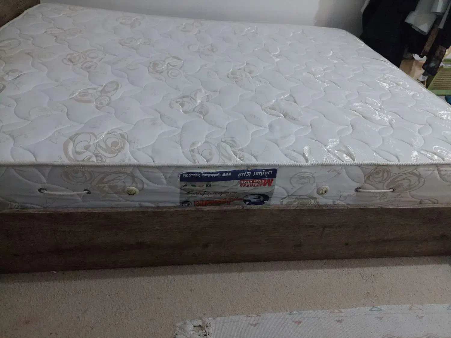 تشک دونفره فنری اسایش|تشک تختخواب|برازجان, |دیوار