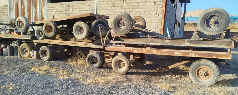 کفی ۴ چرخ ژنراتور|ماشین‌آلات صنعتی|ابریشم, |دیوار