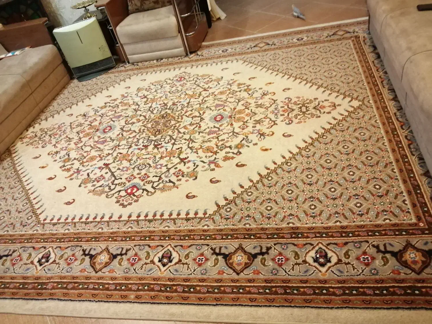 فرش ۳در۴|فرش|نیشابور, گمنام غربی|دیوار