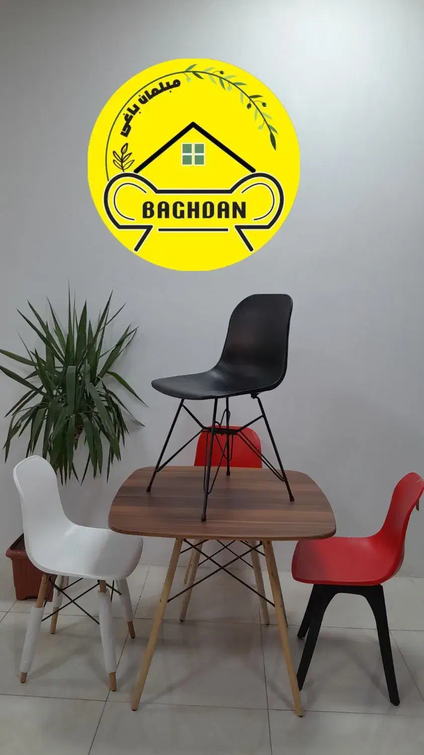 صندلی پلاستیکی پلیمری کافه غذاخوری(باغدان)مدل تینا|میز و صندلی غذاخوری|چهارباغ, |دیوار