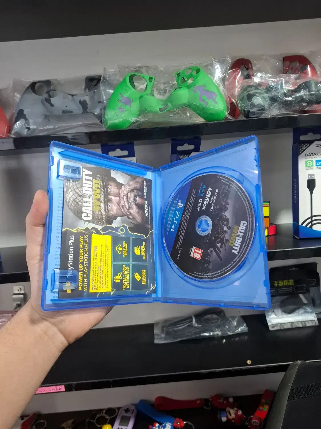 دو عدد دیسک بازی ps4 ps5 /call of duty wwii/rivals|کنسول، بازی ویدئویی و آنلاین|تهران, حکیمیه|دیوار