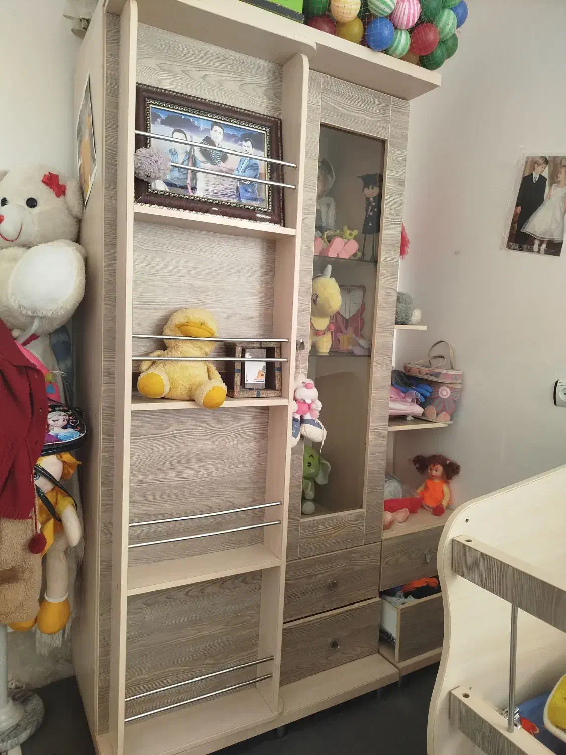 کمد و تخت|تخت و سرویس خواب|فلارد, |دیوار