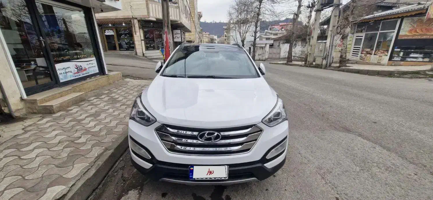 سانتافه ۲۰۱۵ بی رنگ شاسی پلمپ|خودرو سواری و وانت|تالش, هشتپر|دیوار