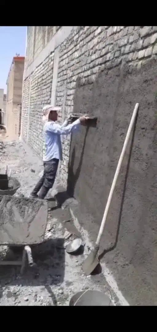 سیمان کاری با دستگاه|خدمات پیشه و مهارت|دلیجان, |دیوار