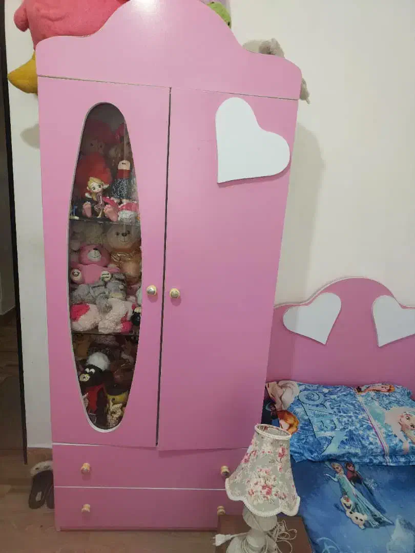 کمد کودک کاملا سالم وبی خط خش|تخت و سرویس خواب|رشت, دیلمان|دیوار