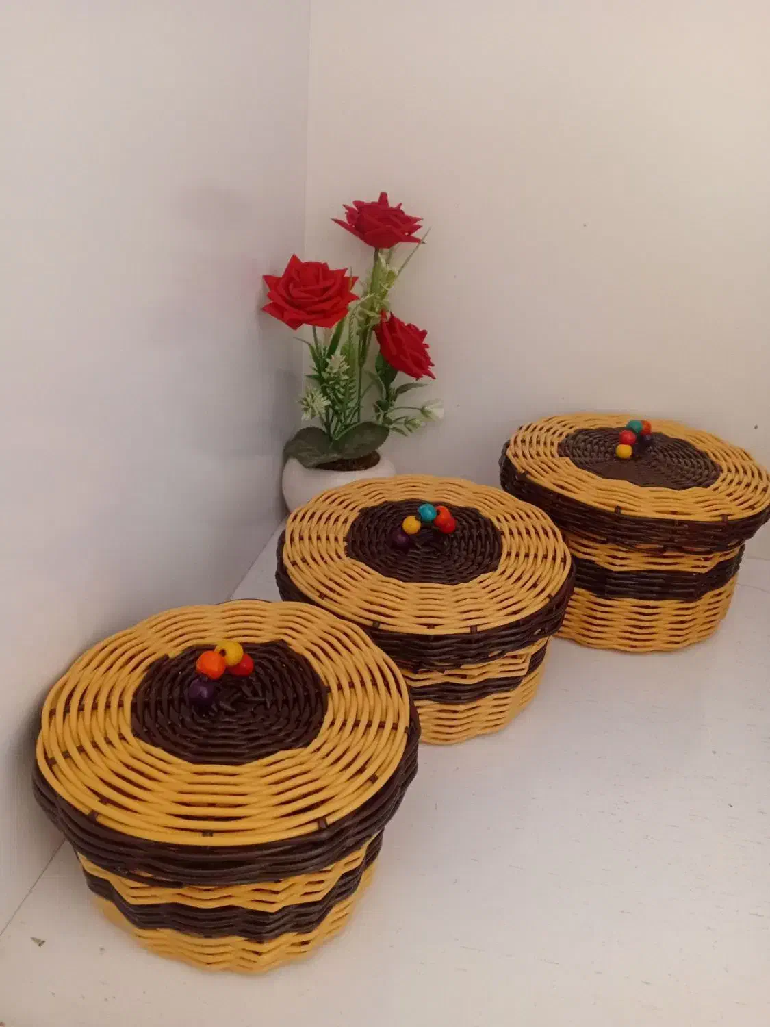 سبد|صنایع دستی و سایر لوازم تزئینی|زیرکوه, |دیوار