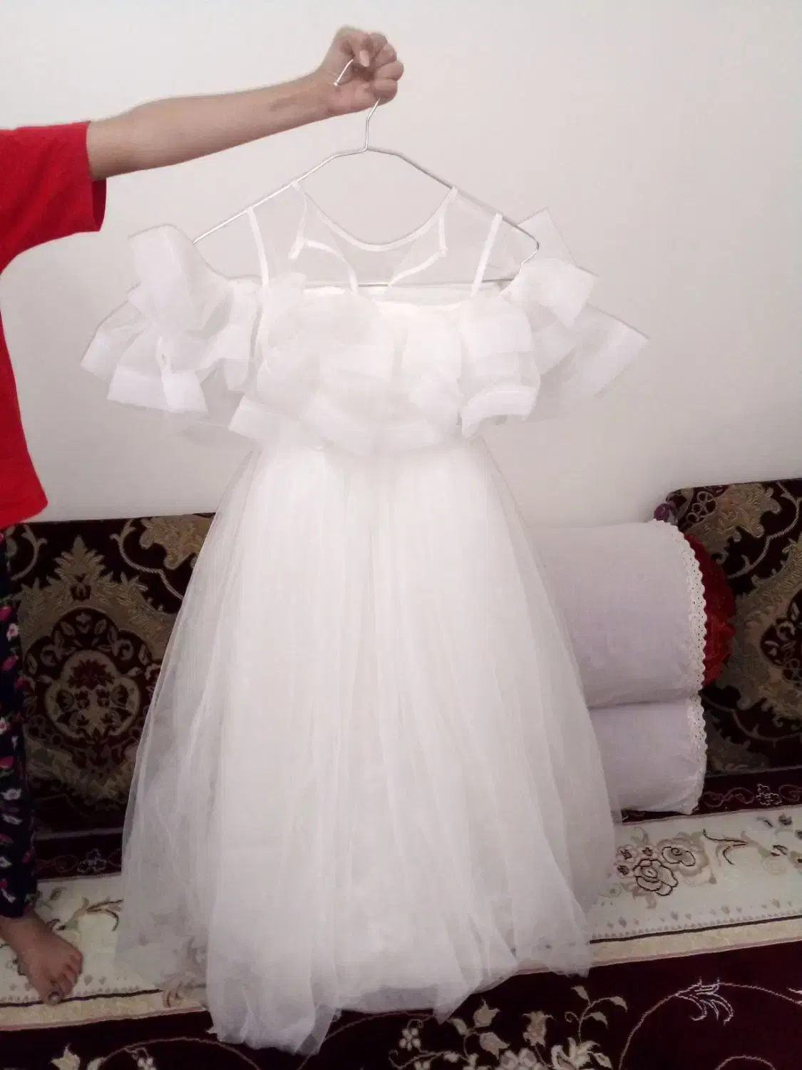 لباس مجلسی دخترانه ۹و ۱۰ سال سایز ۱|لباس|چهاردانگه (تهران), |دیوار