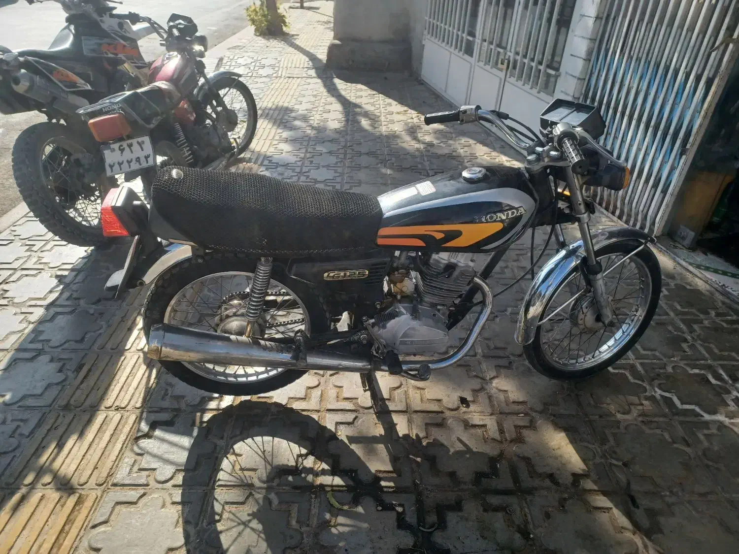 ۸۷ پلاک ملی ۱۵۰ استارتی|موتورسیکلت|چادگان, |دیوار