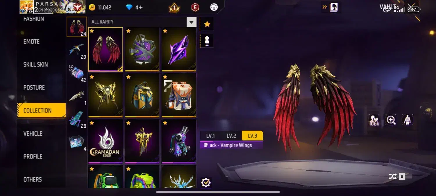 اکانت فری فایر|کنسول، بازی ویدئویی و آنلاین|بجنورد, |دیوار