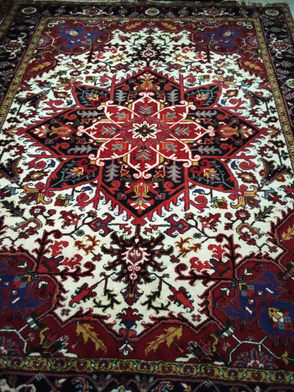 فرش دستبافت هریس نقشه|فرش|آذرشهر, |دیوار